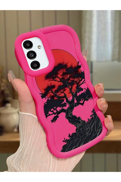 Hontinga Samsung Galaxy A13 5g Compatible Case Camera Protector Red Silicone ...