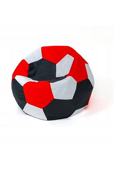 innature Pufa worek GO GIFT Minge 1 Alb-negru-roșu XL 120 cm