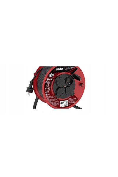 ACAR Prelungitor cu tambur M01903 40m negru