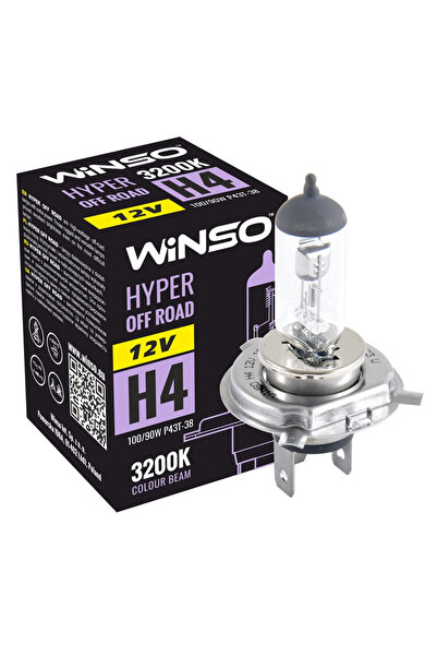 Winso Bec Halogen Hyper Off-Road H4 - 12V, 100/90W P43t-38 ● 3200K
