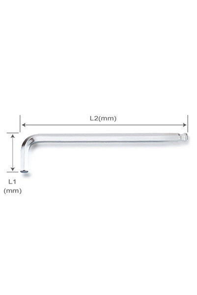 TOPTUL 6 mm ball hex wrench