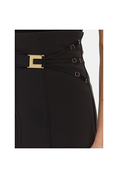 Elisabetta Franchi Fustă mini de damă GO16761E2 Negru
