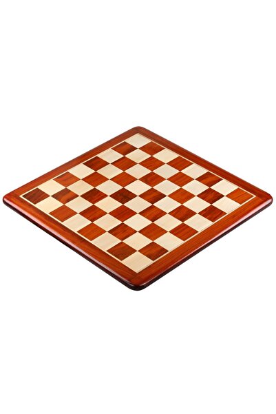 Sunrise Chess & Games Tabla de șah din lemn masiv (53x53cm) - sequoia/fag (câ...