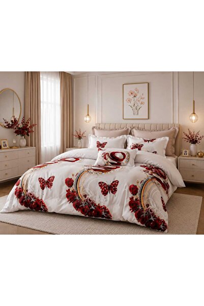 Casa Pucioasa Double bed linen with Stretchy , Finet, 4 pieces