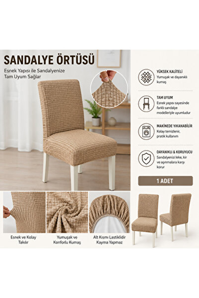 Genel Markalar Sandalye örtüsü 6 adet