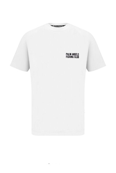 Palm Angel Palm Angels Fishing Club Printed Cotton Jersey T-Shirt