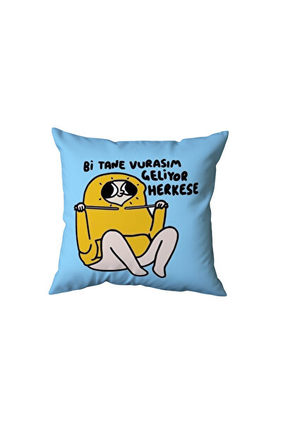 Beramussa Bi Tane Knock-On Knock-On Pillow, Fun Gift for Everyone