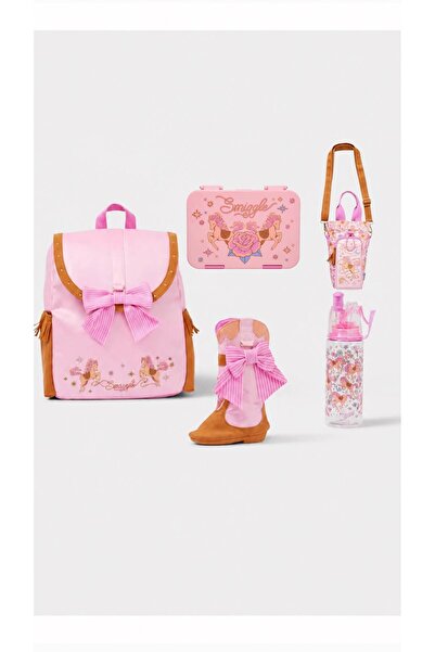 SMIGGLE Wildflower 5'li Okul Çanta Seti