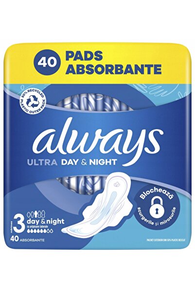 NO BRAND Absorbante ALWAYS Ultra Zi & Noapte Mărimea 3 (40 bucăți)