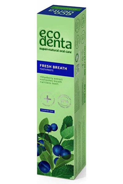 NO BRAND Pastă de dinți ECODENTA Green Line Fresh Breath 100 ml