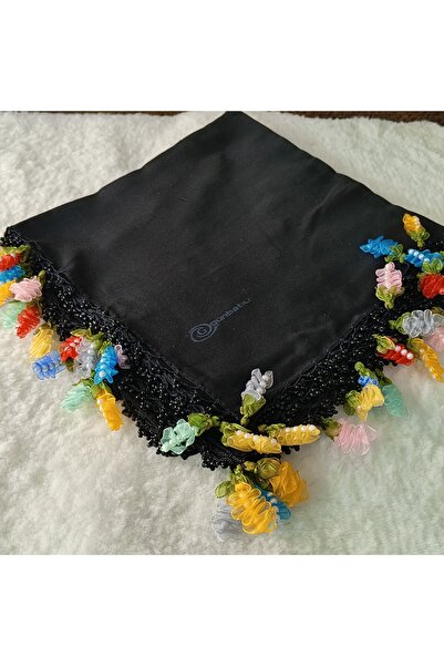 hoaryage Handmade Rainbow Spring Beaded Crochet Border Writing Edge Cheeseclo...