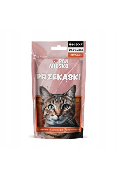 Pan Mięsko Gustare pentru pisici, Pui 50 g