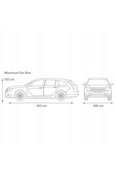 NO BRAND Husă auto CARTREND 70335 (mărime M2)