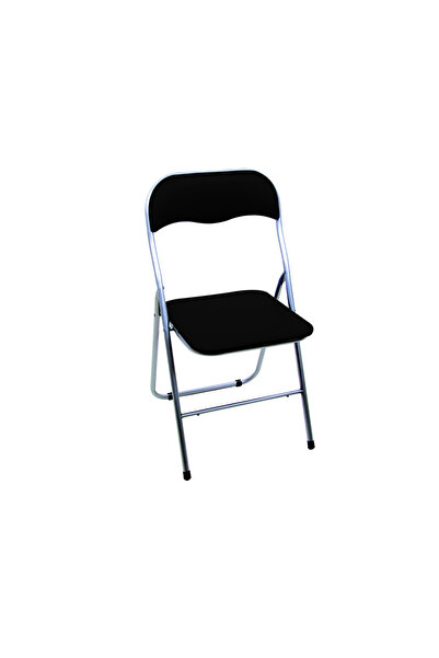 Patio Scaun pliant negru 47909
