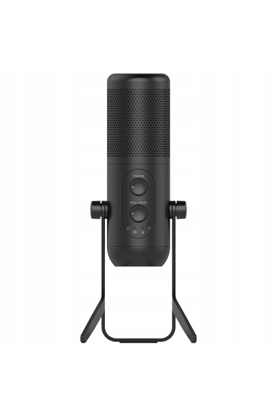 Novox Microfon NCX Bidirecțional Omnidirecțional Cardioid Stereo Negru