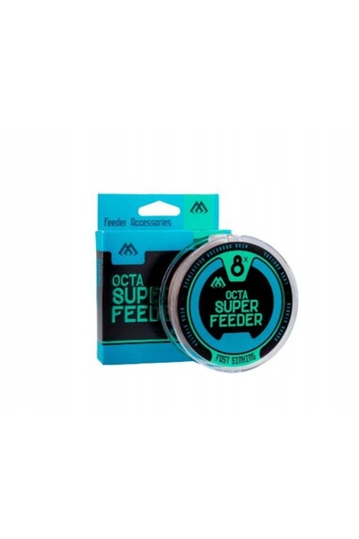 NO BRAND Plecionka MIKADO Octa Super Feeder 0,12 mm / 150 m Maro