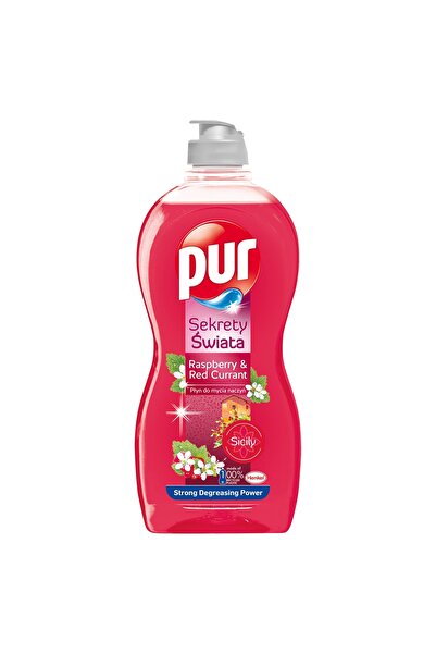 NO BRAND Detergent lichid pentru vase PUR Power Zmeură 450 ml