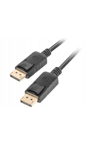NO BRAND Cablu DisplayPort M/M 19 pini V1.2 0.5m 4K Negru