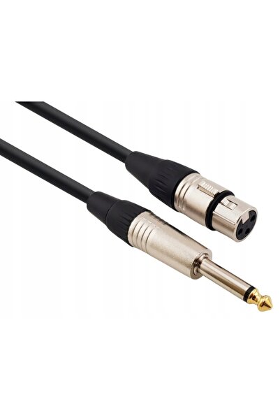 BLACKBIRD Cablu BBMCJ9 Jack 6.3 mm - XLR mamă 9 m