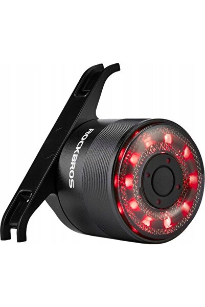 NO BRAND Lampă spate pentru bicicletă Rockbros Q1 7 culori LED + cablu USB-C ...