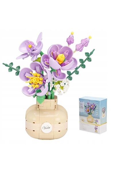 QBI Cuburi de plastic Violete în vază 1081351