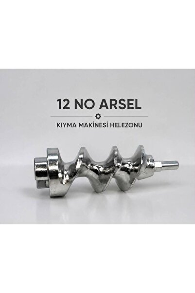 Arsel 12 No Marka Kıyma Makinesi Helezonu Yedek Parça