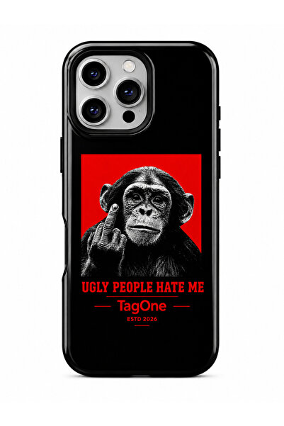 TagOne Θήκη Διπλής Προστασίας για iPhone 15 Pro Max Magsafe Rebel Ape – Άσχημ...
