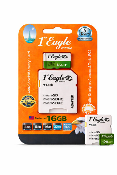 1ST EAGLE MEMORY CARD 16 GB