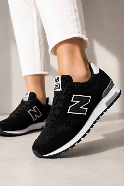 New Balance 565-R Women's Black Casual Sports Shoes Sneaker Comfortable Walki...