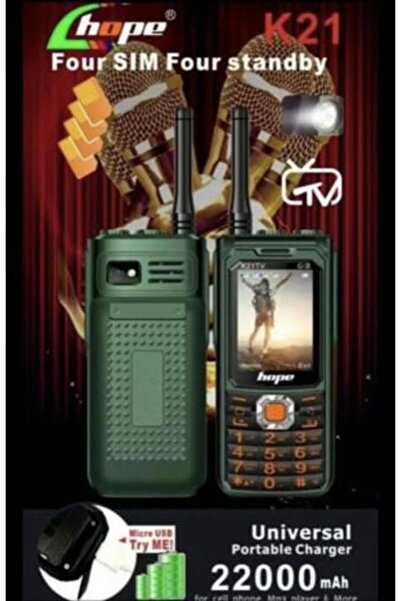 Hope Winter Mobile Phone Hobi - K21Tv - 22,000 Mah Battery