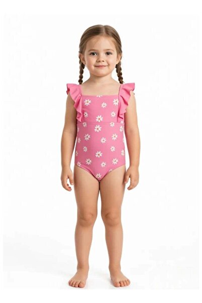 CETUS Swimsuit Tinny Flowers Kids (Pink)