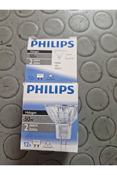 Philips 12W. 50W HALOGEN LAMBA