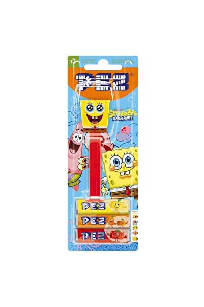 Pez Dispenser SpongeBob Eyes – Meyve Aromalı Şekerleme Makinesi ve Şekerleme ...