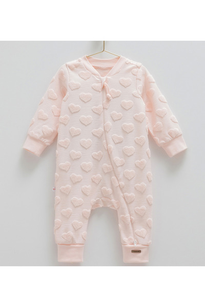 phokaia İncibaby Caramell Embossed Heart Detailed Premium Quality Baby Girl Z...