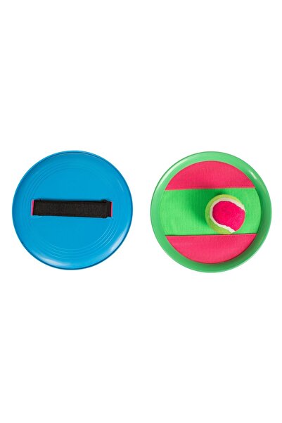 OEM 2 Mingi de prins cu discuri cu velcro - Verde și Albastru (20cm)