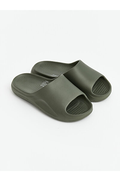 LC Waikiki Vizyon New Season Khaki Single Strap Men's Slippers