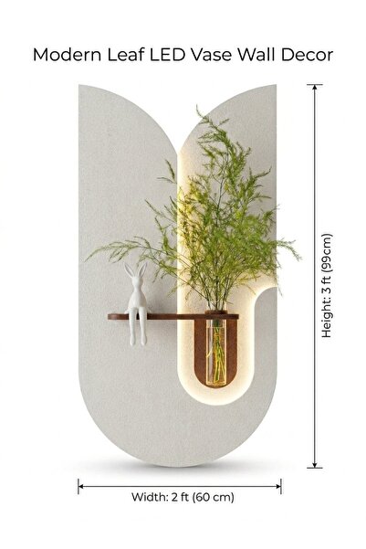 Generic Wahaj Arch Painting – Hidden LED Light Up Remote Control Wooden Wall ...