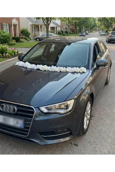 BBTRENDY Gelin Arabası Süsü,Kaput Süsü,Cam Süsü,Şık Aksesuar