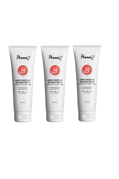 hommlife Homm Life At Kestaneli Rahatlatıcı Masaj Kremi 125 ml - 3 ADET