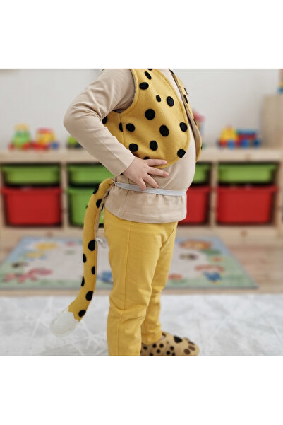 NURVİA SENSORY ÖZEL ÜRETİM Keçe Leopar Kuyruğu