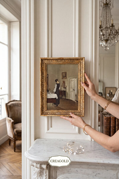 CREAGOLD La Chambre Paisible Vintage Çerçeveli Tablo