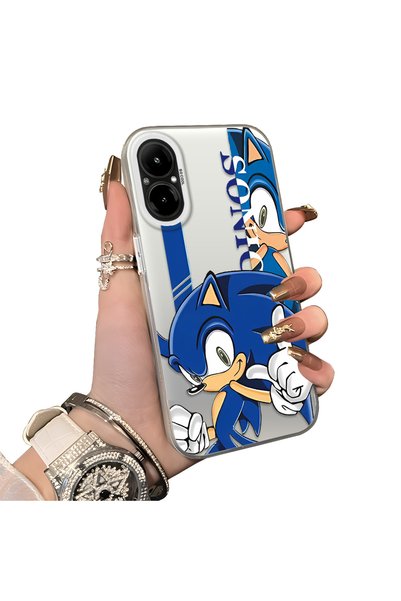 ucuc Realme C67 4g Compatible Hard Acrylic Back Silicone Edge Lens Protection...