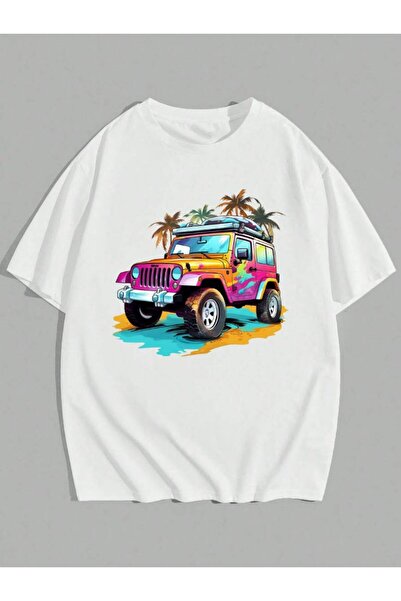 JANTIL MODA 🔥 Unisex Oversize 100% Cotton Crew Neck Short Sleeve T-Shirt 🔥