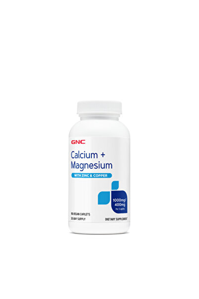 GNC Formula Premium de Calciu, Magneziu, Zinc si Cupru 90cps