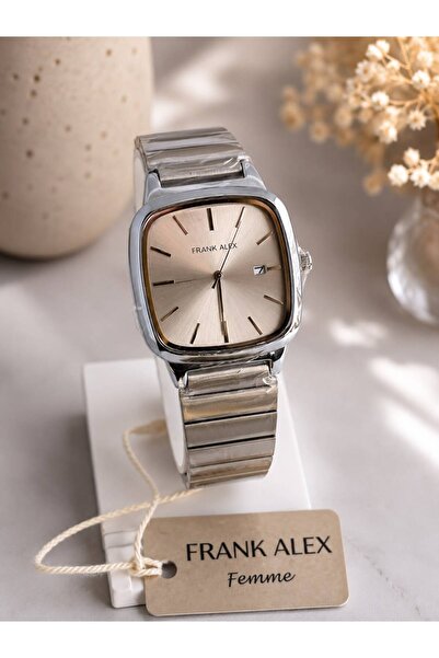 Frank Alex Men's watch with silver dial