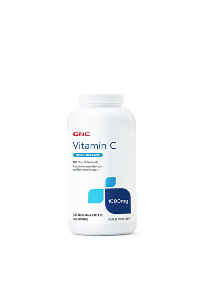 GNC Vitamina C 1000mg cu Bioflavonoide si Pulbere de Macese 360tb