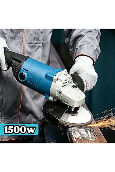 Kijarda 1500W Pure Copper Motor Angle Grinder, 11000RPM 115mm Industrial Mult...