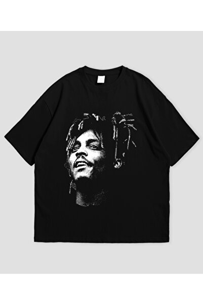 Grafftee Clothing Juice Wrld majica sa printom, unisex, oversize