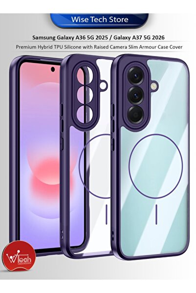 Wtech Samsung Galaxy A36 5G 2025 / Galaxy A37 5G 2026 Premium Hybrid TPU Sili...