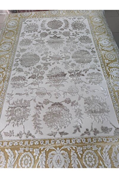 RUG Marco Polo Elvira 453X Hardal Krem Akrilik 160 x 230 Halı